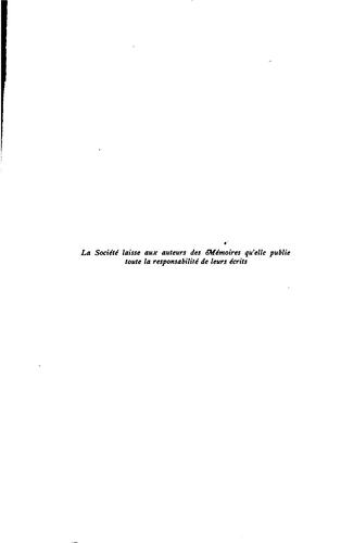 Cover for Mémoires