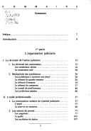 Cover for Les institutions judiciaires