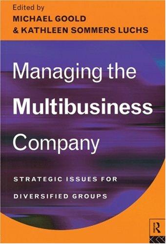 Cover for Managing the Multi-Business Company