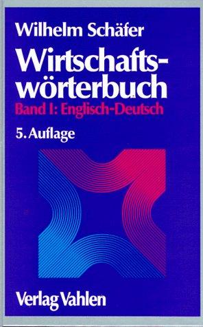 Cover for Wirstchafts Worterbuch