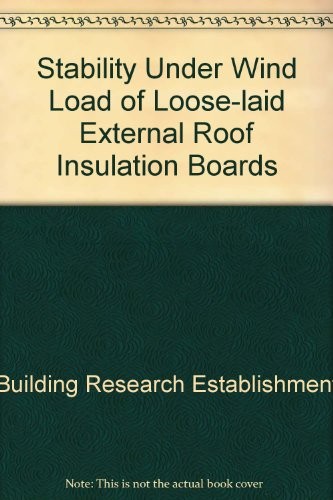 Cover for Stability under wind load of loose-laid external roof insulation boards.