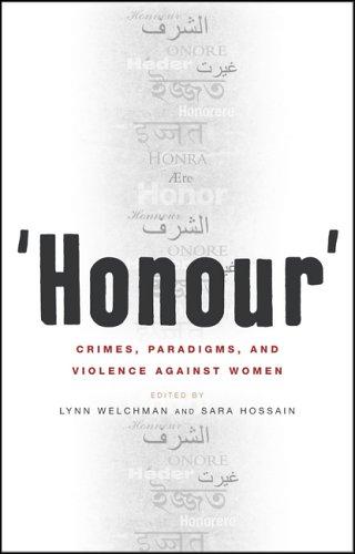 Cover for "Honour"
