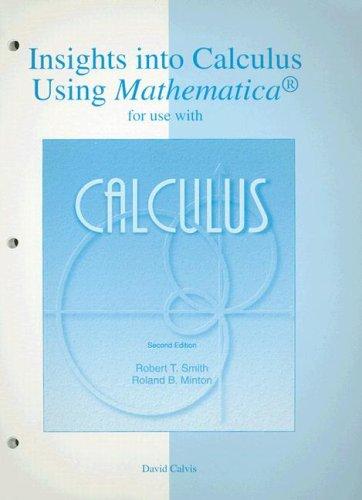 Cover for Insights Into Calculus Using Mathematica