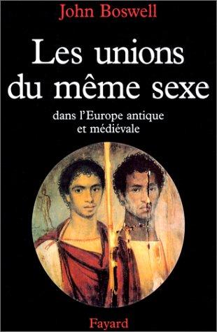 Cover for Unions du même sexe