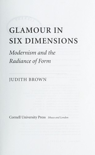 Cover for Glamour in 6 dimensions
