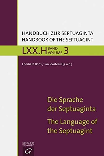 Cover for Handbuch zur Septuaginta