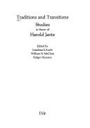 Cover for Traditions and transitions.
