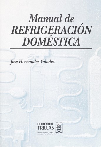 Cover for Manual De Refrigeracion Domestica