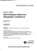 Cover for 22nd European Mask and Lithography Conference