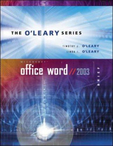 Cover for O'Leary Series