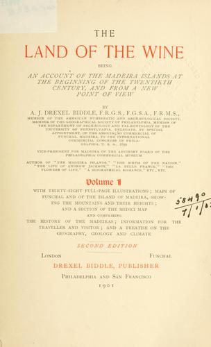 Cover for land of the wine