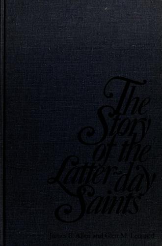 Cover for The story of the Latter-day Saints