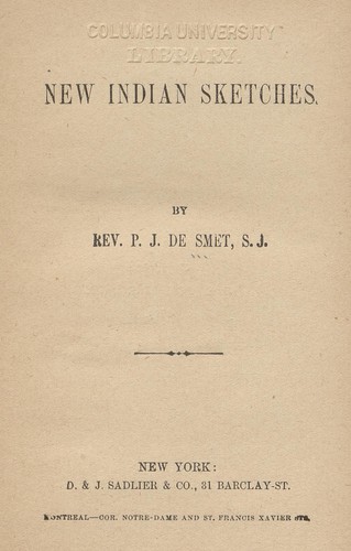 Cover for New Indian sketches