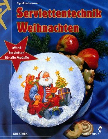 Cover for Serviettentechnik Weihnachten.
