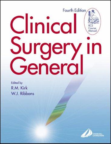 Cover for Clinical Surgery in General