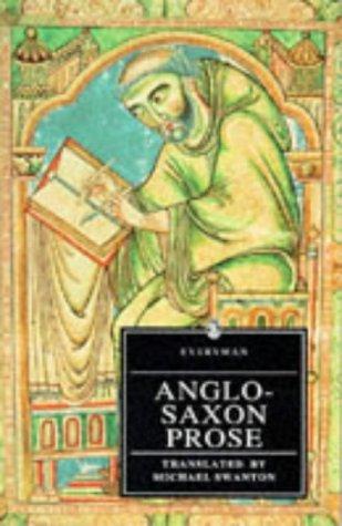 Cover for Anglo-Saxon Prose