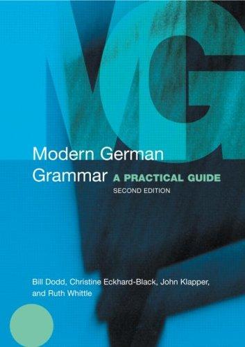 Cover for Modern German grammar