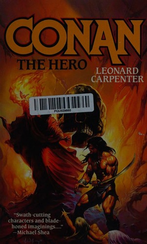 Cover for Conan the hero.