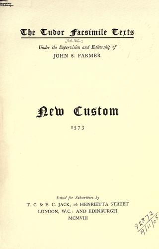Cover for New custom.  1573.
