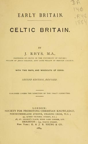 Cover for Celtic Britain