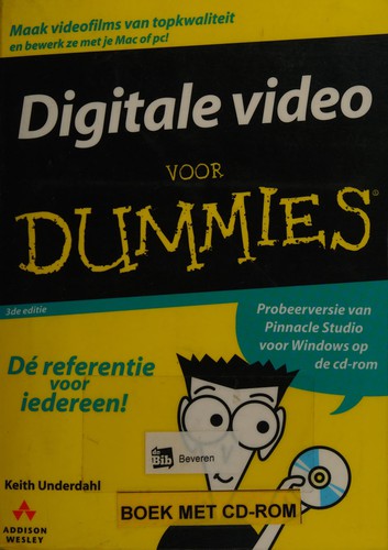 Cover for Digitale video voor dummies