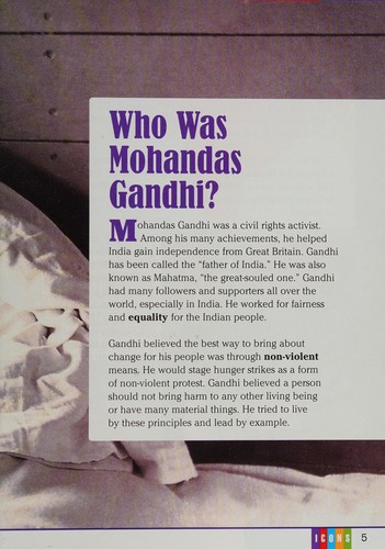 Cover for Gandhi