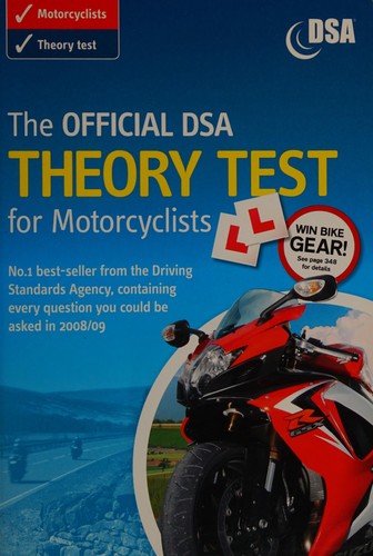 Cover for The official DSA theory test for motorcyclists