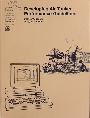 Cover for Developing air tanker performance guidelines