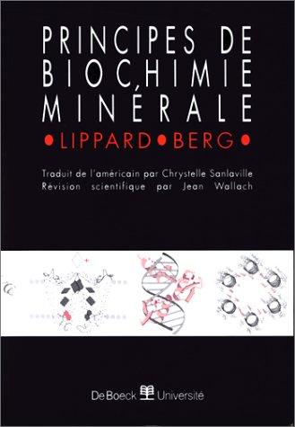 Cover for Principes de biochimie minérale