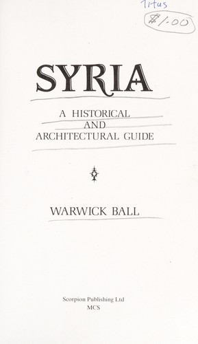 Cover for Syria