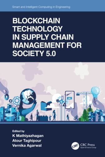 Cover for Blockchain Technology in Supply Chain Management for Society 5.0