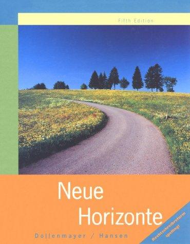 Cover for Neue Horizonte