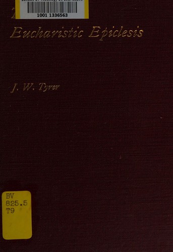 Cover for The eucharistic epiclesis