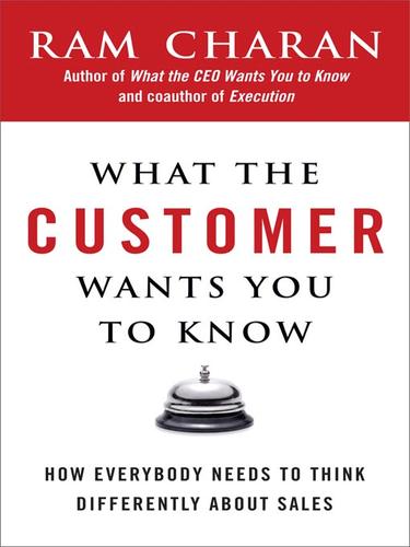 Cover for What the Customer Wants You to Know