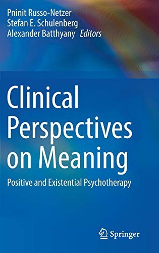 Cover for Clinical Perspectives on Meaning