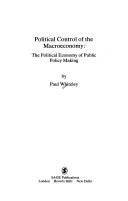 Cover for Political control of the macroeconomy