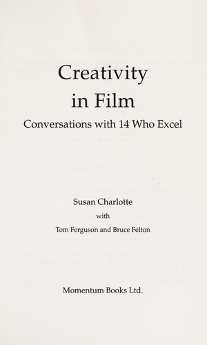 Cover for Creativity in film