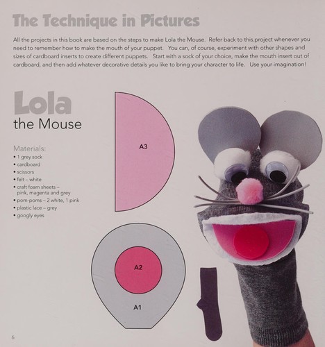 Cover for Easy-To-Make Sock Puppets