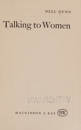 Cover for Talking to Women