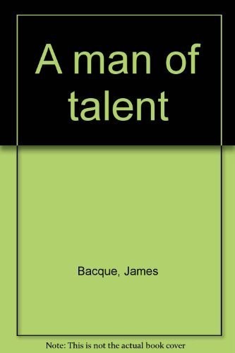 Cover for A man of talent.