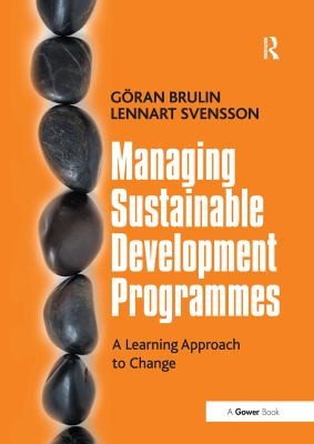 Cover for Managing Sustainable Development Programmes