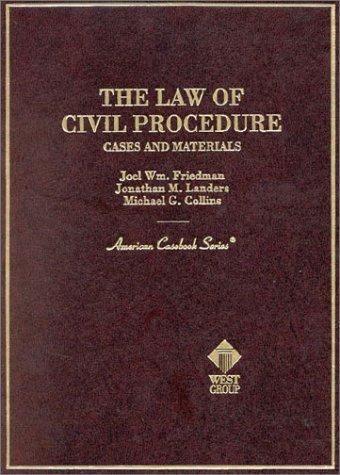 Cover for The Law of Civil Procedure