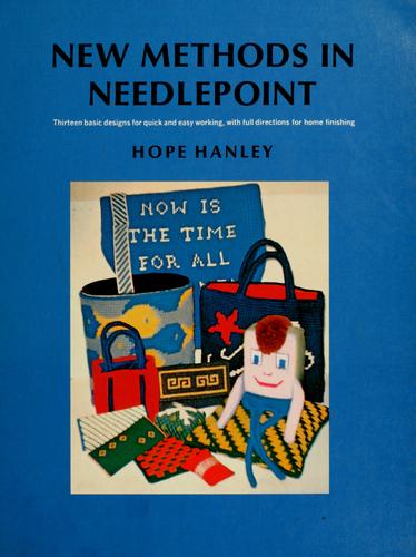 Cover for New methods in needlepoint.