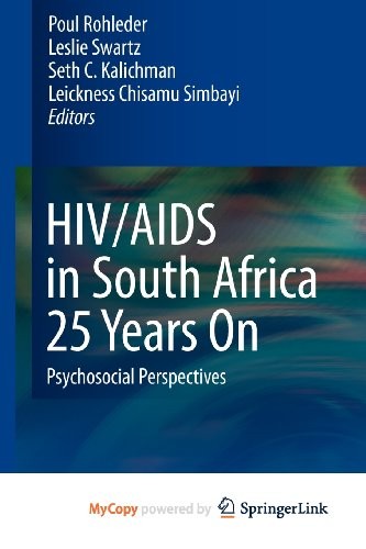 Cover for HIV/AIDS in South Africa 25 Years On