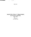 Cover for Arquitectura y urbanismo en Nueva España