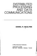 Cover for Distributed processing and data communications