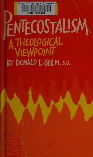 Cover for Pentecostalism, a theological viewpoint