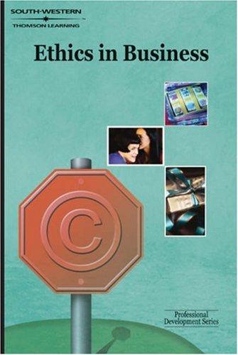 Cover for Ethics in Business