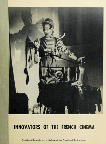 Cover for Innovators of the French cinema