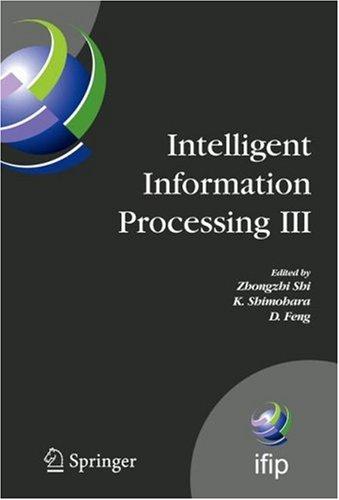 Cover for Intelligent Information Processing III
